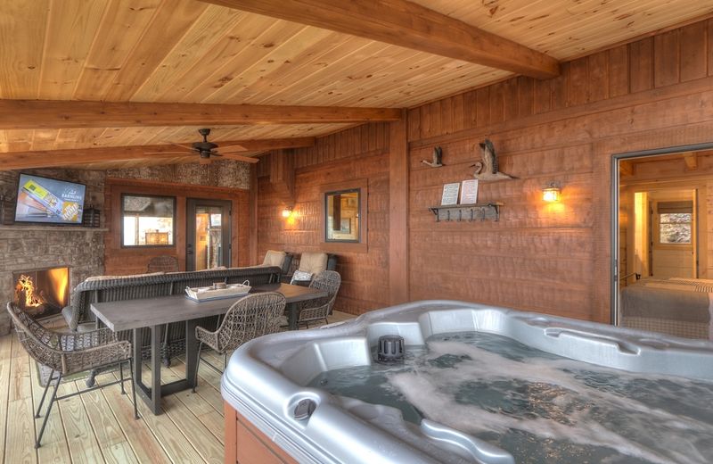 Private Hot Tubs on Every Porch