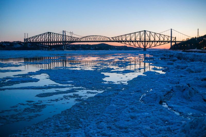 Quebec Bridge - Quebec City/Levis, Quebec Quebec Bridge - Quebec City/Levis, Quebec