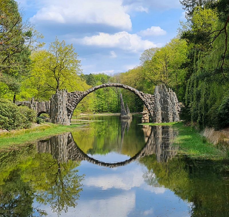 Rakotzbrücke, Kromlau Rakotzbrücke, Kromlau