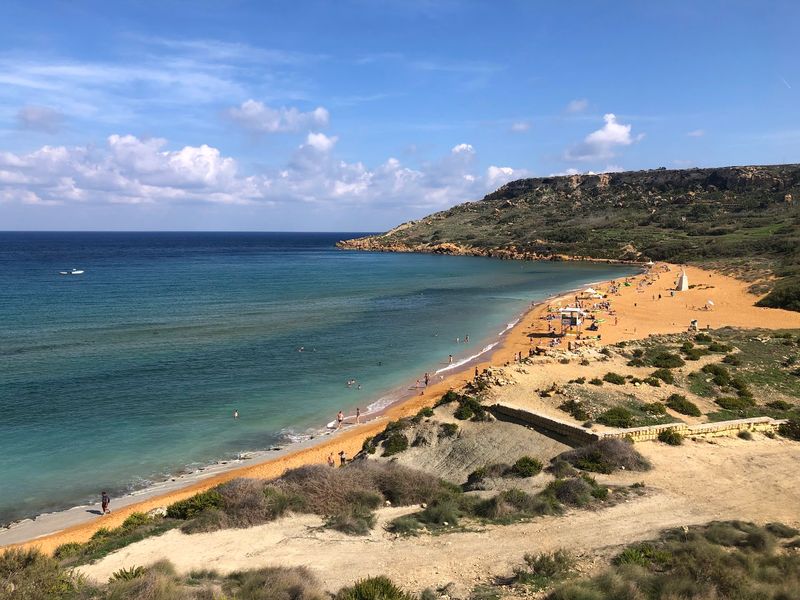 Ramla Bay, Gozo, Malta Ramla Bay, Gozo, Malta