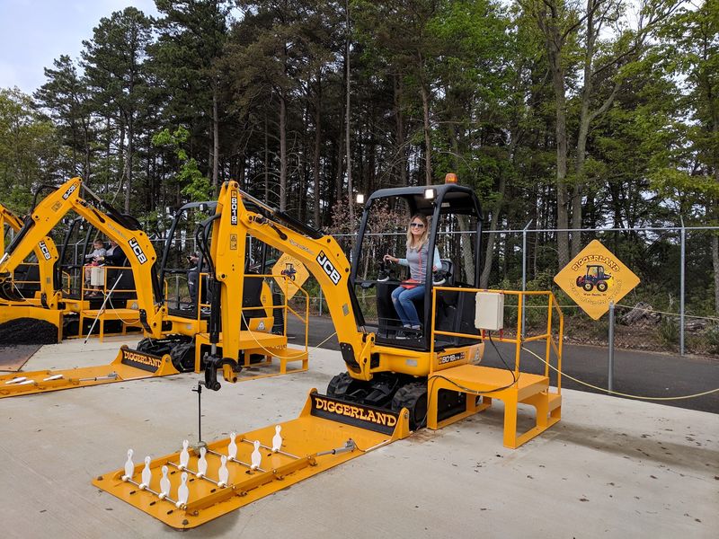 Real equipment as the headline attraction Real equipment as the headline attraction