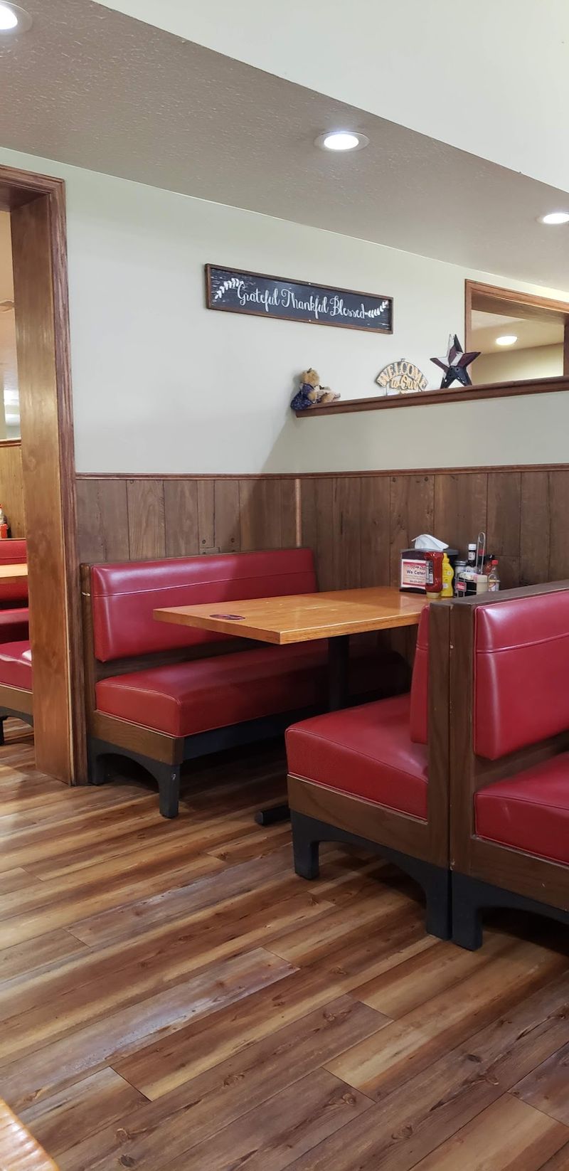 Red Vinyl Booths and Real Nostalgia Red Vinyl Booths and Real Nostalgia
