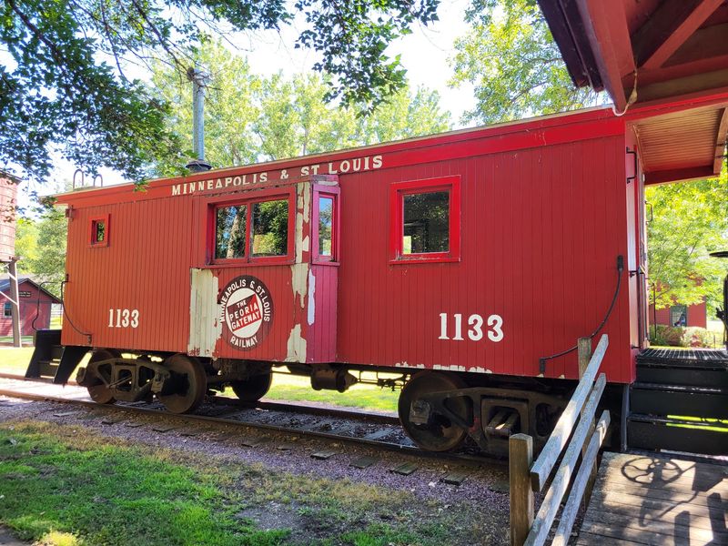 Riding Inside a Real Caboose