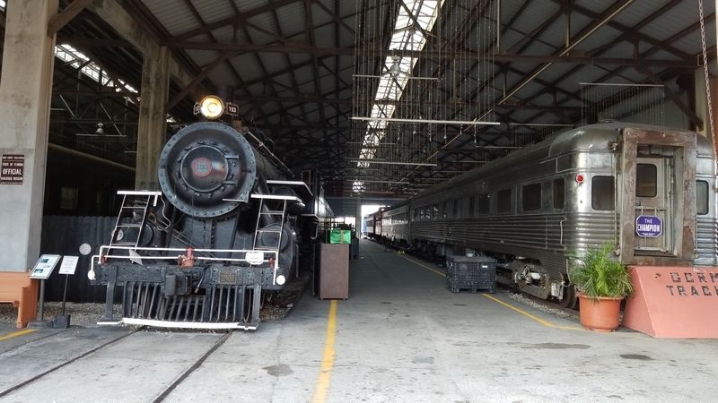 Riding a Century-Old Train Across the Yard