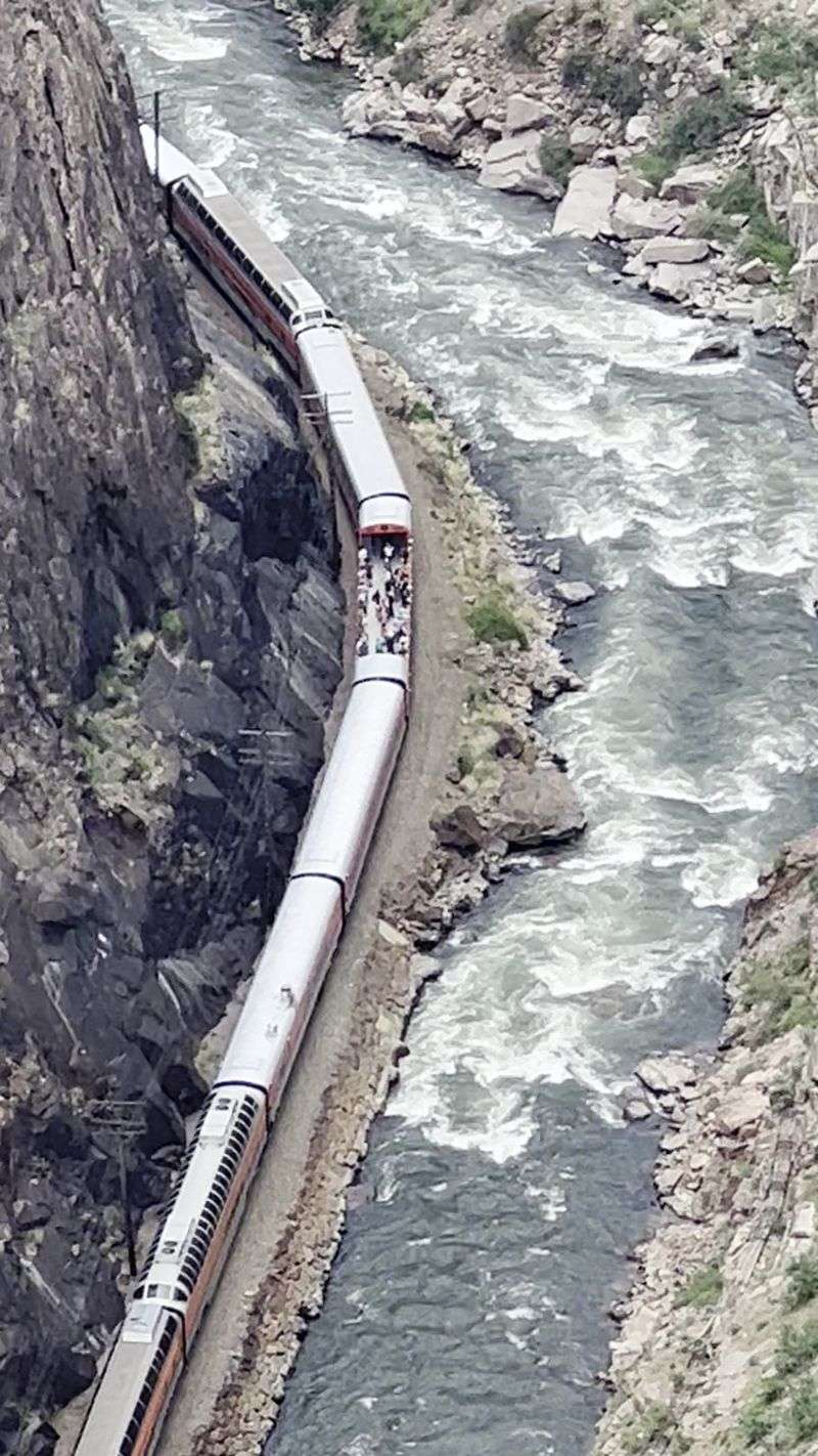 Riding the Rails Through the Gorge