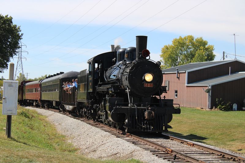 Riding the Rails on a Working Vintage Train Riding the Rails on a Working Vintage Train