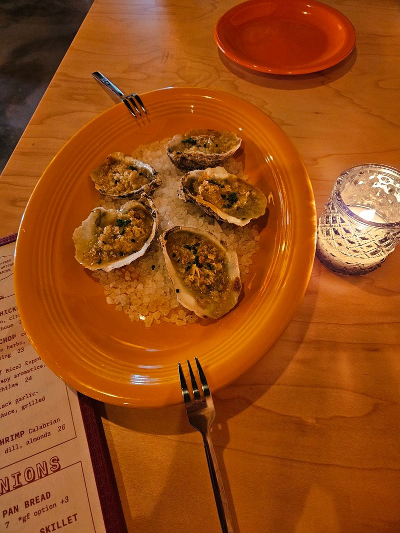 Roasted NC Oysters and Coastal Flavors