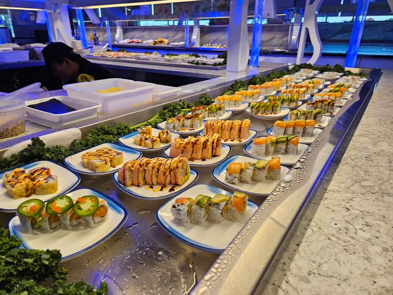 Rolls on Rolls at the Sushi Bar