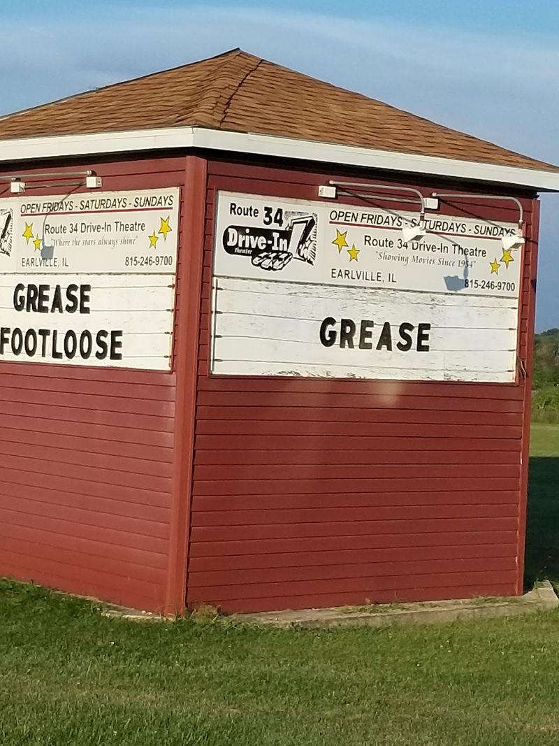 Route 34 Drive In Theatre, Earlville, IL