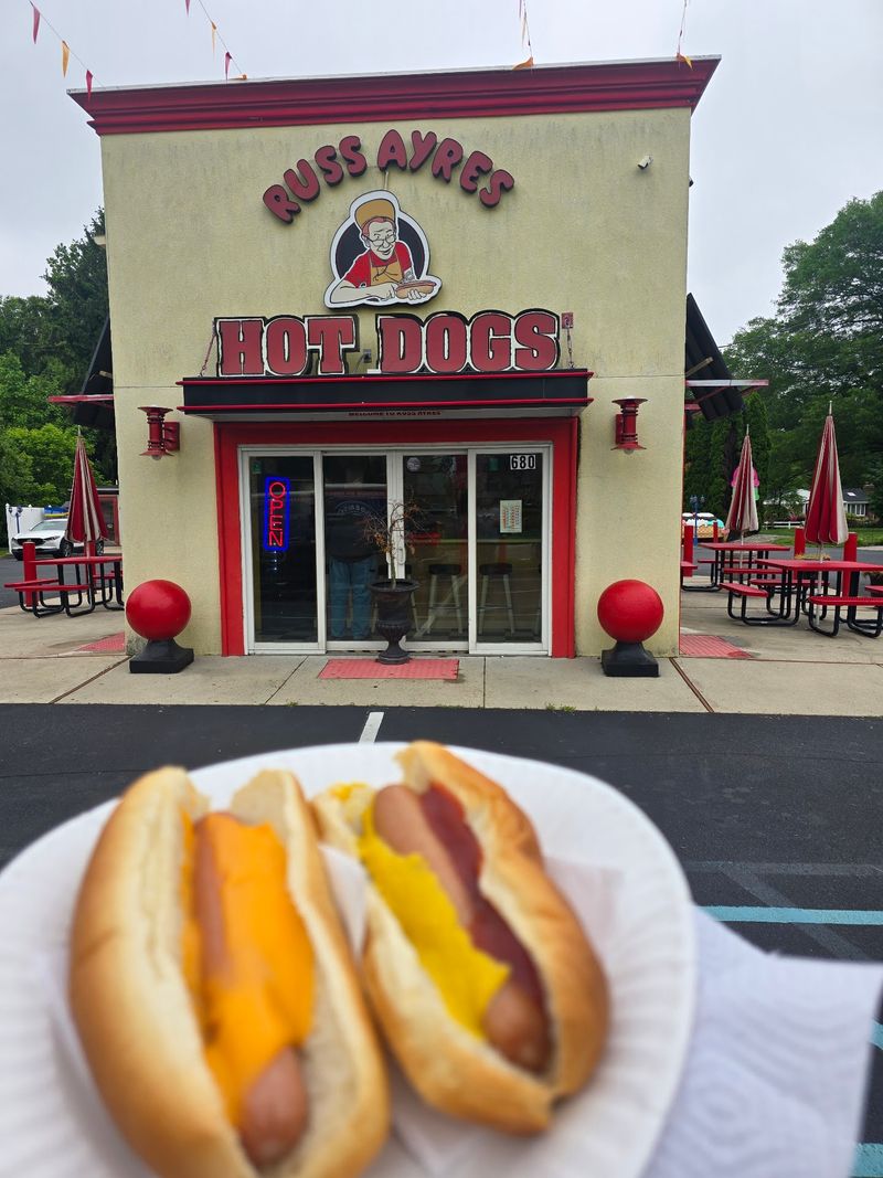 Russ Ayres Hot Dogs, Bordentown, NJ Russ Ayres Hot Dogs, Bordentown, NJ