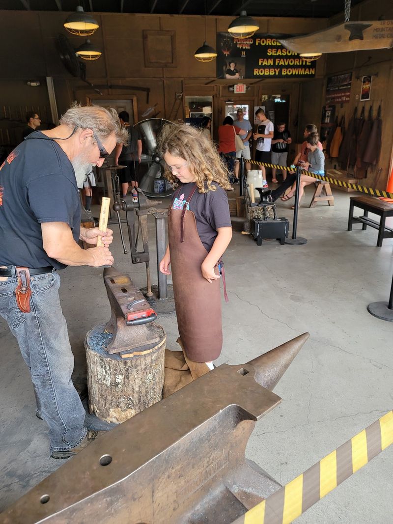 Safety First Around the Hot Forge Safety First Around the Hot Forge