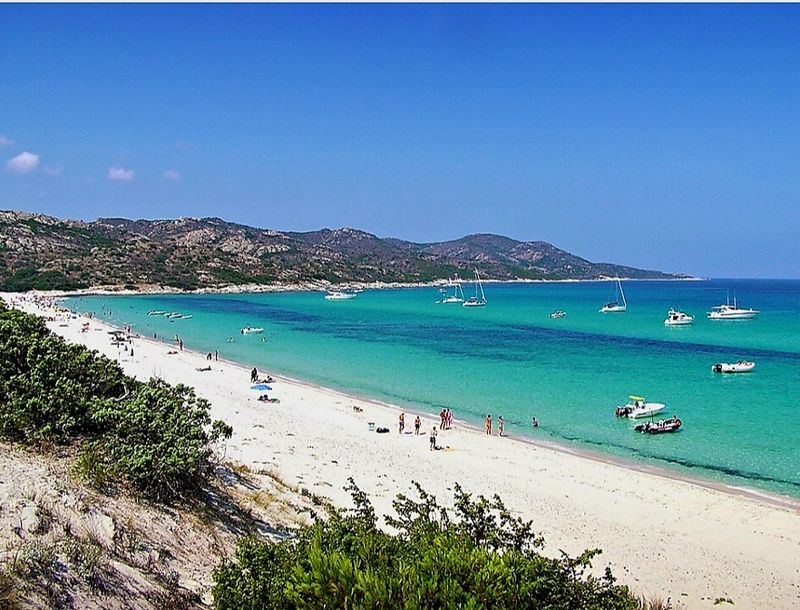 Saleccia Beach, Corsica, France Saleccia Beach, Corsica, France