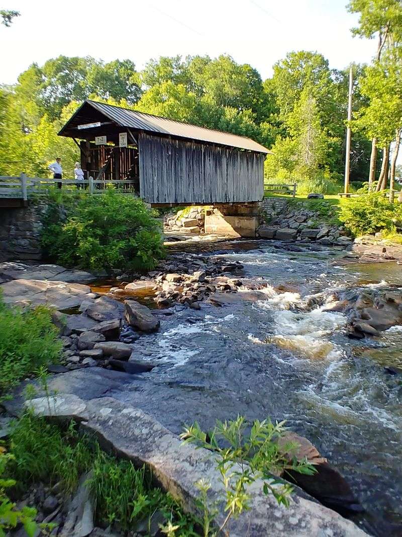 Salisbury Historic Covered Bridge, Dolgeville, NY Salisbury Historic Covered Bridge, Dolgeville, NY