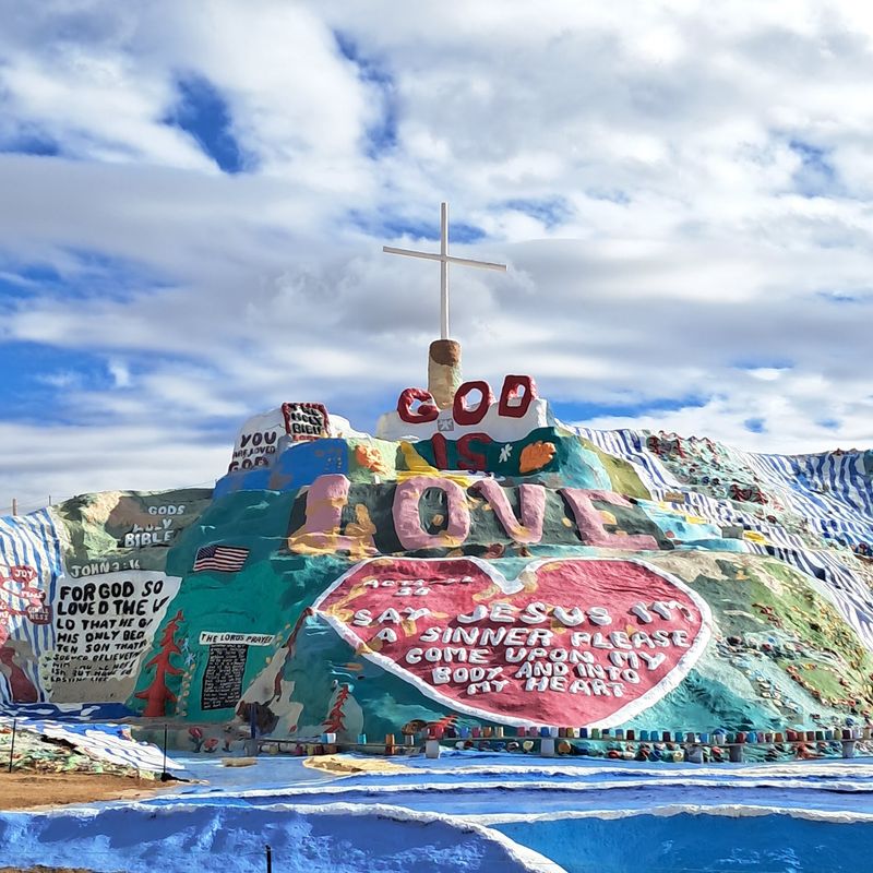 Salvation Mountain, Niland, California Salvation Mountain, Niland, California