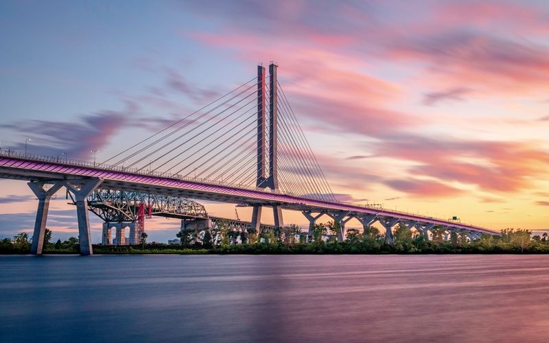 Samuel De Champlain Bridge - Montreal, Quebec Samuel De Champlain Bridge - Montreal, Quebec
