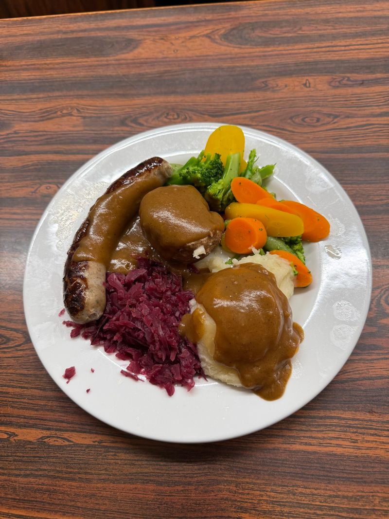 Sausage, Meatballs, and Red Cabbage Sausage, Meatballs, and Red Cabbage