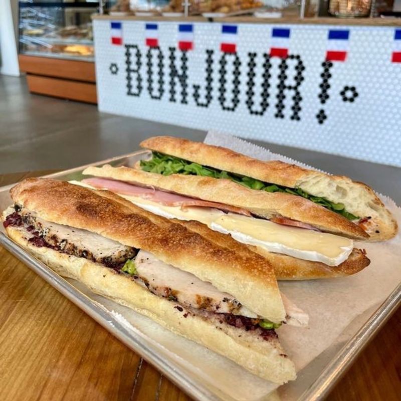 Savory Bites and Baguette Sandwiches