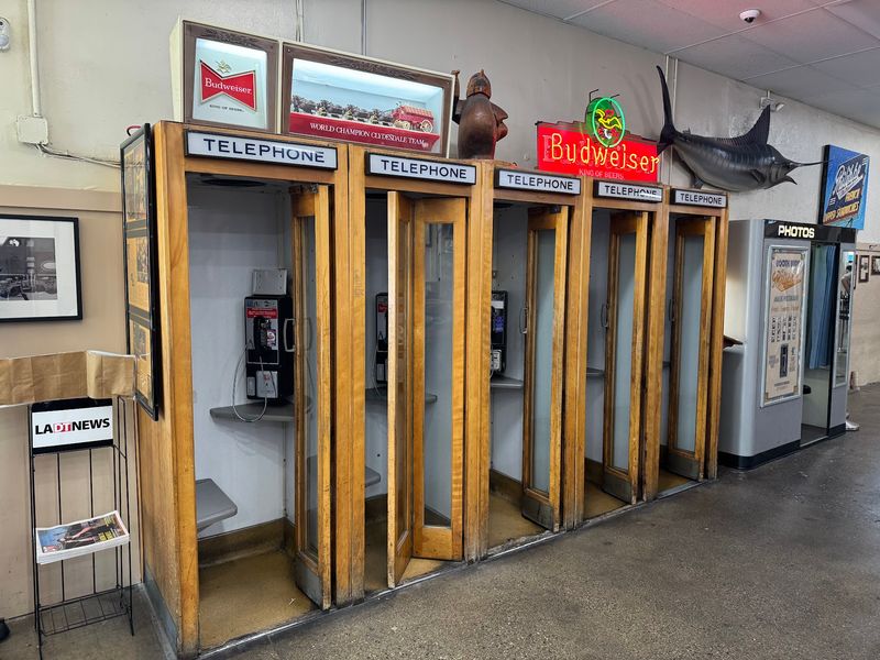 Sawdust Floors and Vintage Phone Booths Sawdust Floors and Vintage Phone Booths
