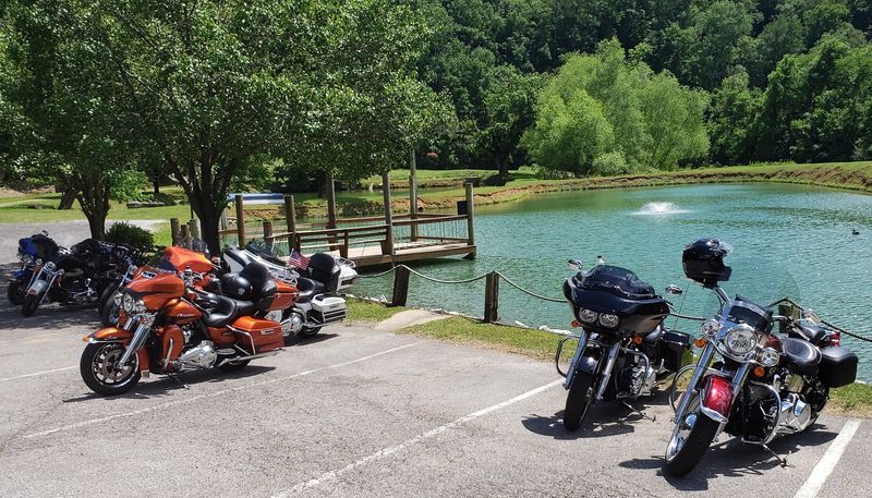 Scenery Around the Parking Lot