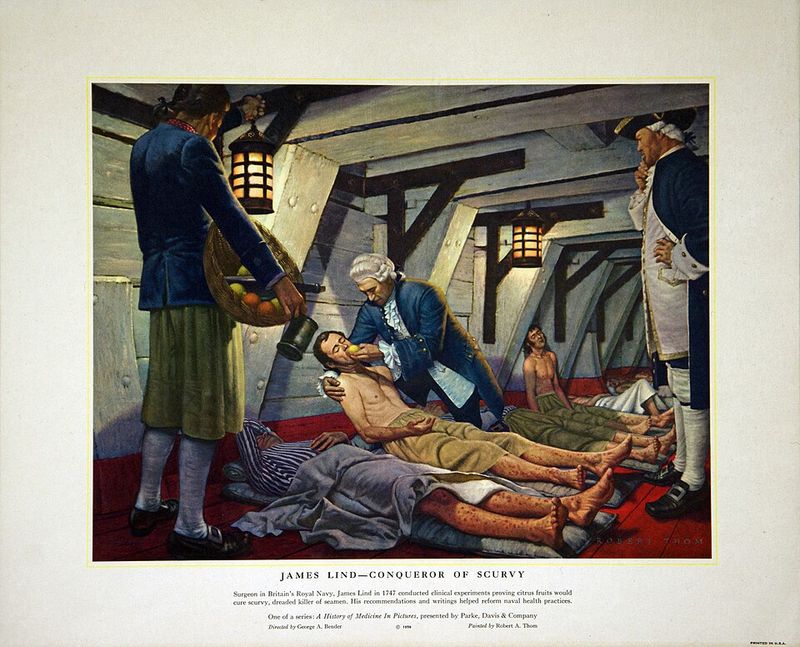 Scurvy Could Slowly Destroy a Crew Scurvy Could Slowly Destroy a Crew