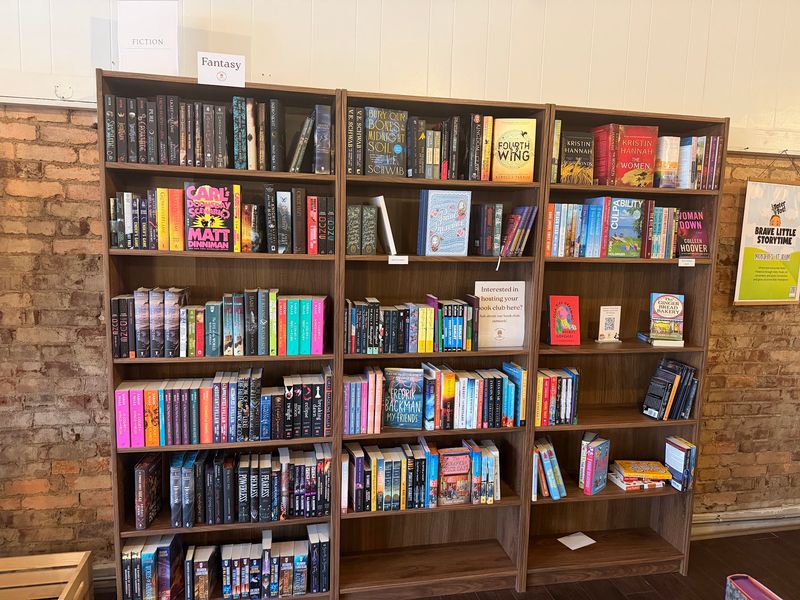 Shelves Of New And Pre-Loved Books To Explore