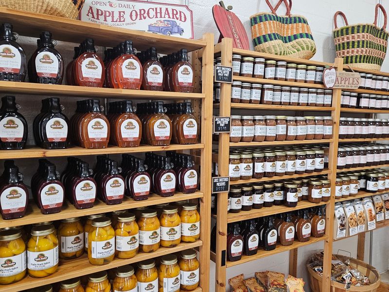 Shelves Stocked Beyond the Orchard Shelves Stocked Beyond the Orchard