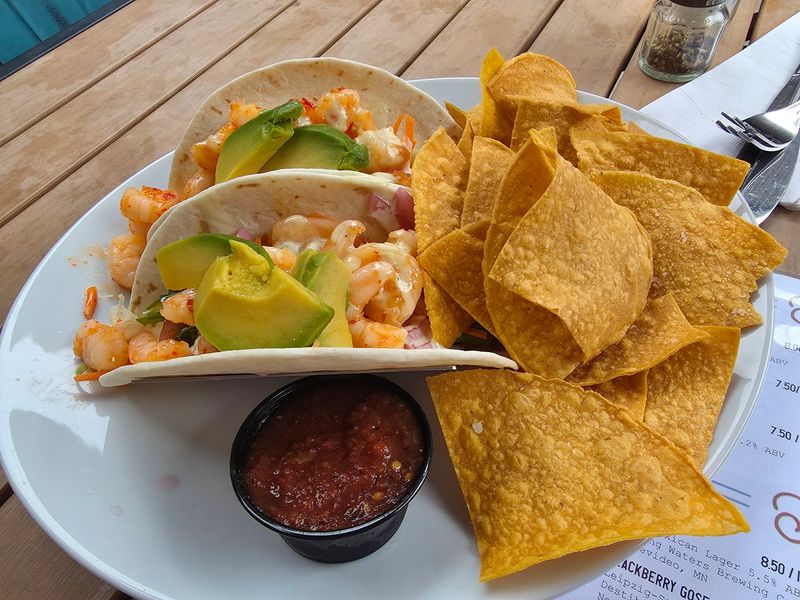 Shrimp Tacos and Korean BBQ Tacos on the Same Menu Shrimp Tacos and Korean BBQ Tacos on the Same Menu