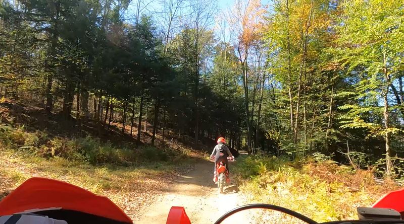 Single-Track Dirt Bike Trails That Mean Business