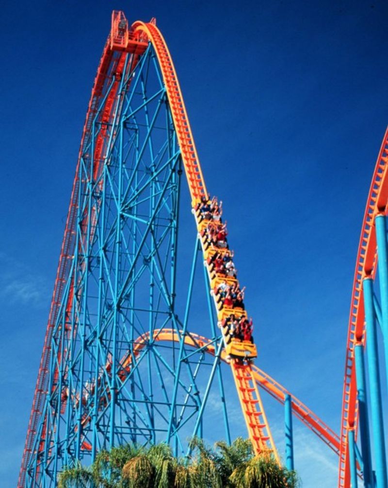 Six Flags Magic Mountain, Valencia, California Six Flags Magic Mountain, Valencia, California