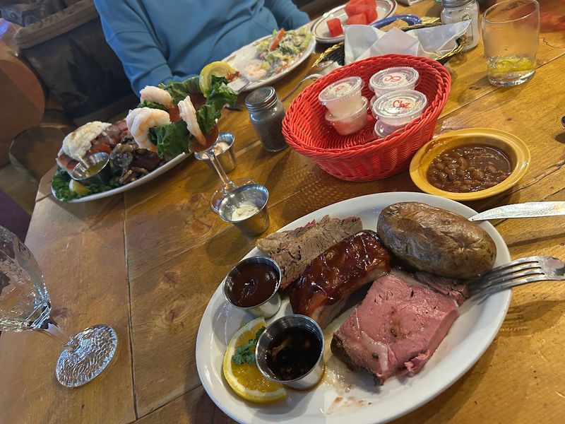 Smoked Ribs, Brisket and a House Sauce Smoked Ribs, Brisket and a House Sauce