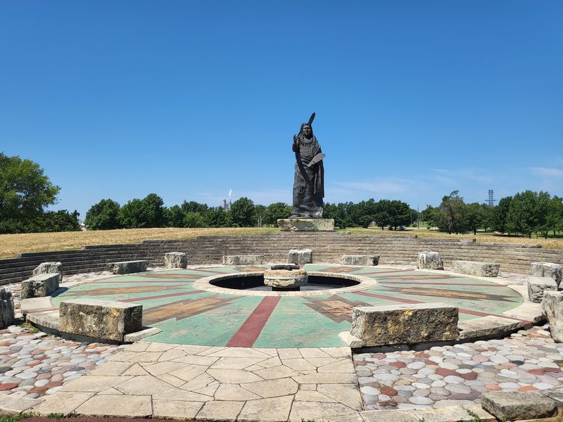 Standing Bear Native American Park, Ponca City, OK Standing Bear Native American Park, Ponca City, OK