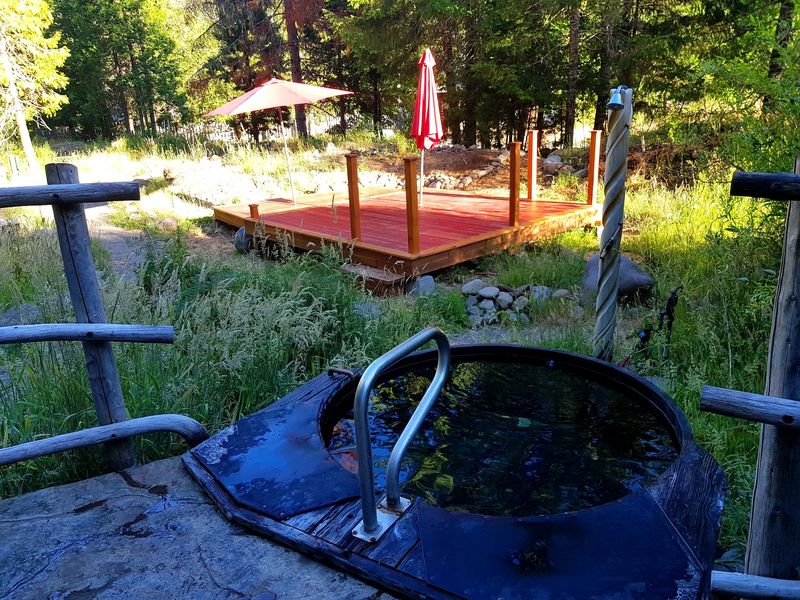 Steam Sauna, Cold Plunge, and River Dunks Steam Sauna, Cold Plunge, and River Dunks