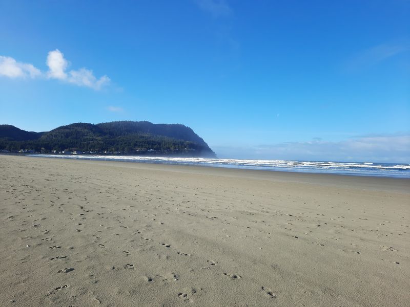 Surf Breaks and a Wide Sandy Beach