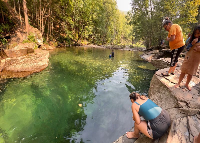 Swimming Holes and Summer Thrills Along Rock Run Road Swimming Holes and Summer Thrills Along Rock Run Road