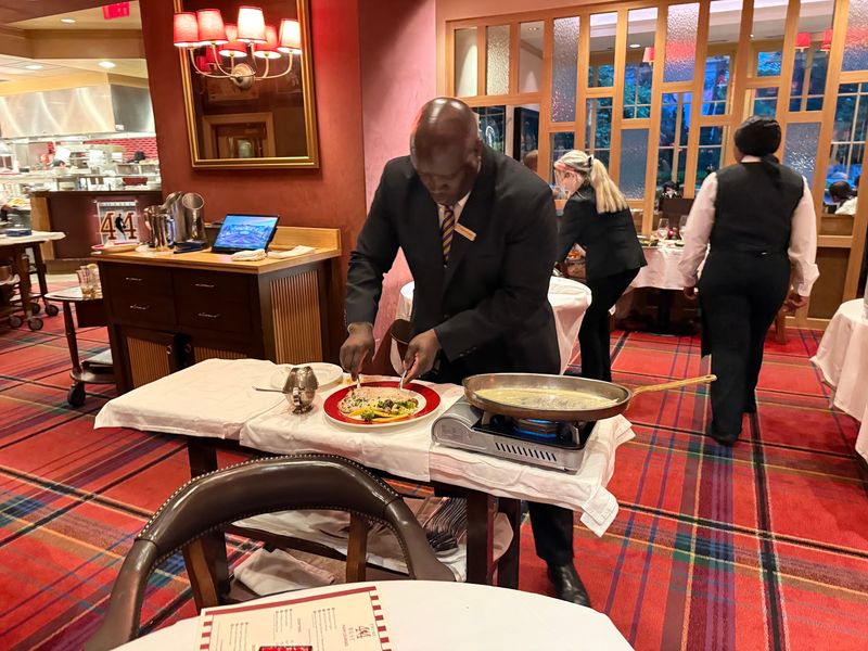 Tableside Theater: Caesar Salad, Dover Sole, and Bananas Foster