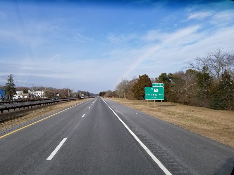 Taking the Garden State Parkway, New Jersey