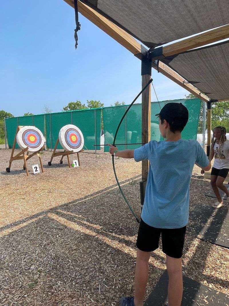 Target Practice at the Archery Range Target Practice at the Archery Range