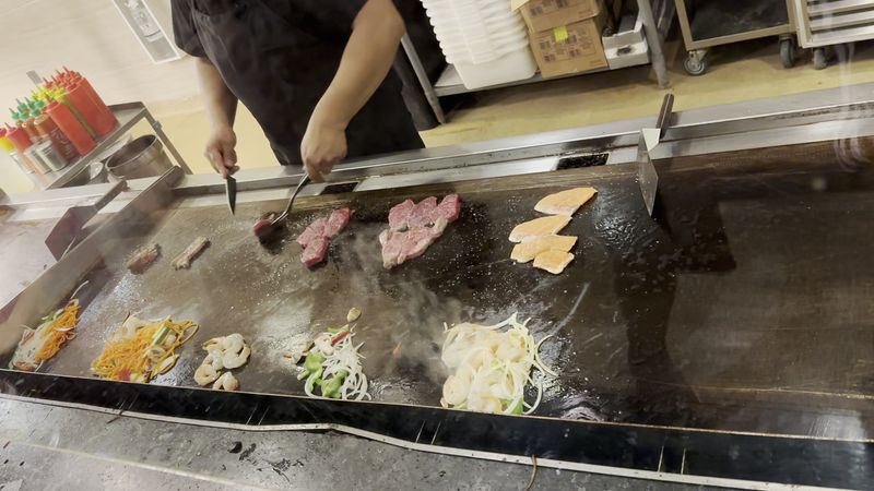 Teppanyaki, Mongolian Grill, and the Carving Station Teppanyaki, Mongolian Grill, and the Carving Station