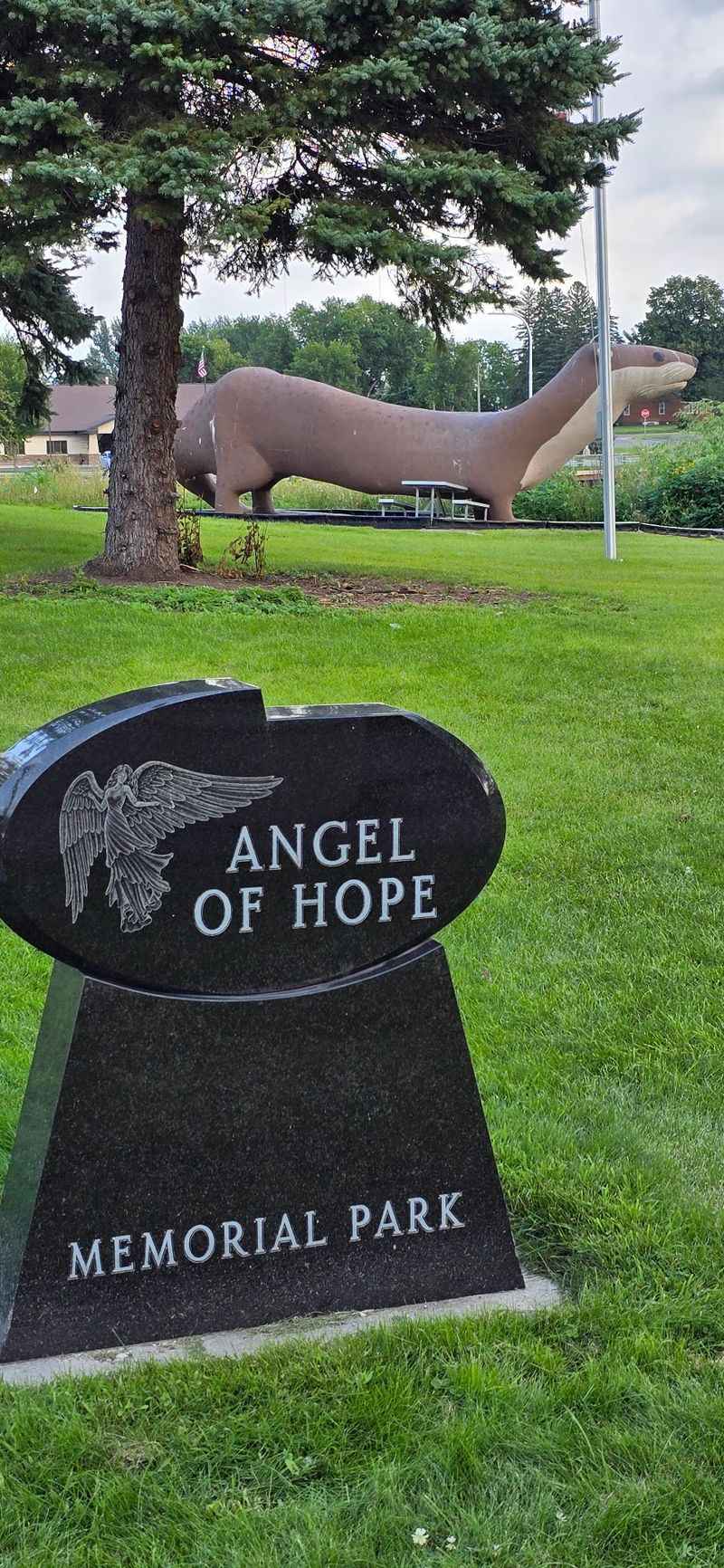 The Angel of Hope Memorial Nearby The Angel of Hope Memorial Nearby
