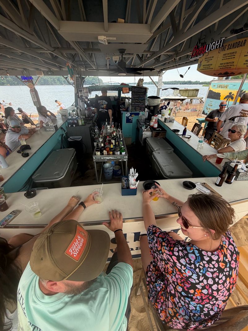 The Bar Built Inside an Old Boat The Bar Built Inside an Old Boat