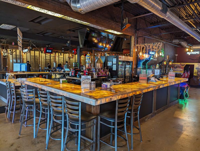 The Bar Setup and Food Options
