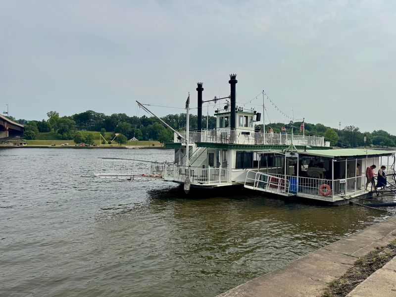The Boat Itself: A Real Paddlewheel Vessel The Boat Itself: A Real Paddlewheel Vessel
