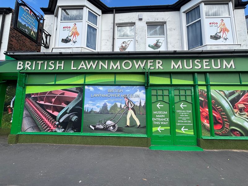 The British Lawnmower Museum, Southport, England The British Lawnmower Museum, Southport, England