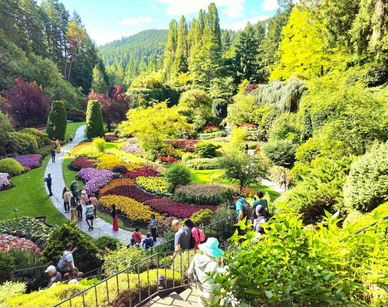 The Butchart Gardens, Brentwood Bay, British Columbia The Butchart Gardens, Brentwood Bay, British Columbia