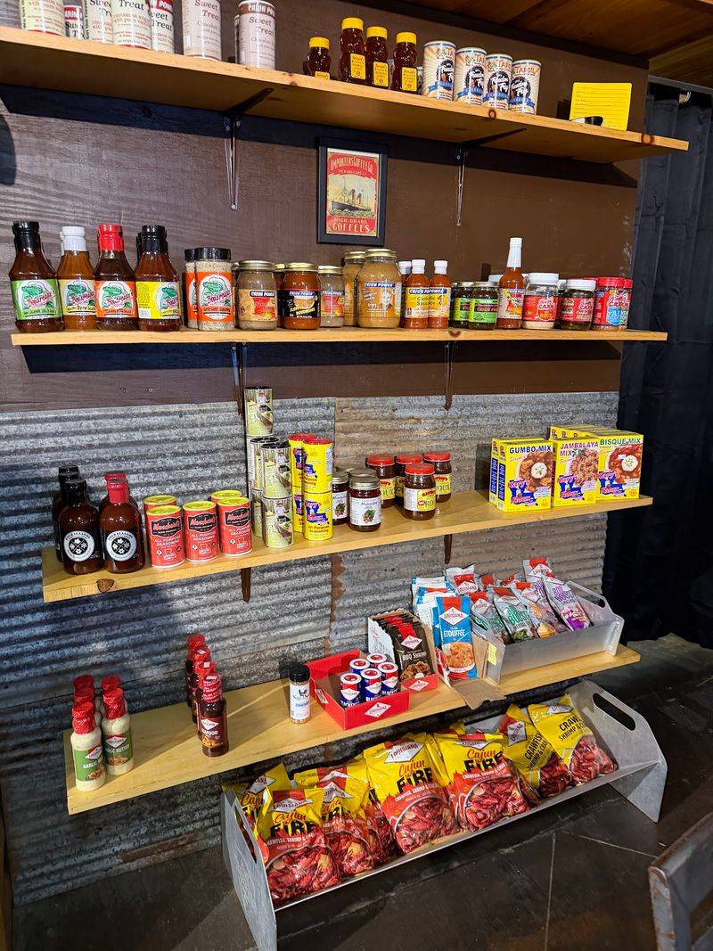 The Cajun Market Inside the Restaurant