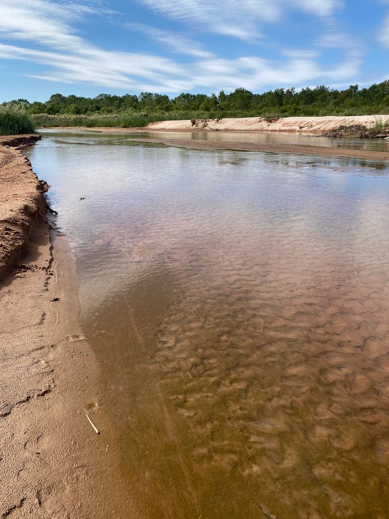 The Canadian River Below The Canadian River Below