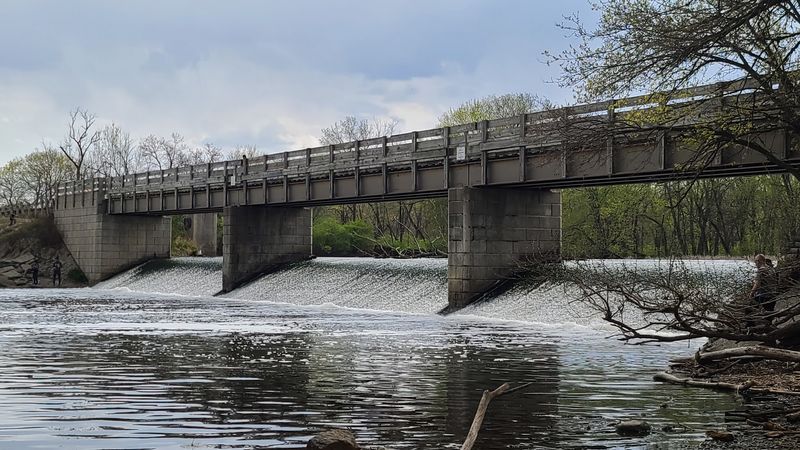 The Channahon Dam and Its Waterfall Effect