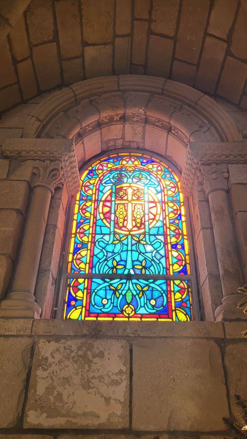 The Chapel and Its Stained Glass Glow The Chapel and Its Stained Glass Glow