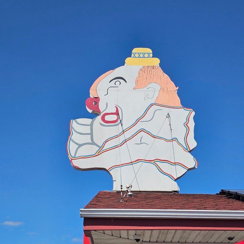 The Clown Sign and the Roadside Character