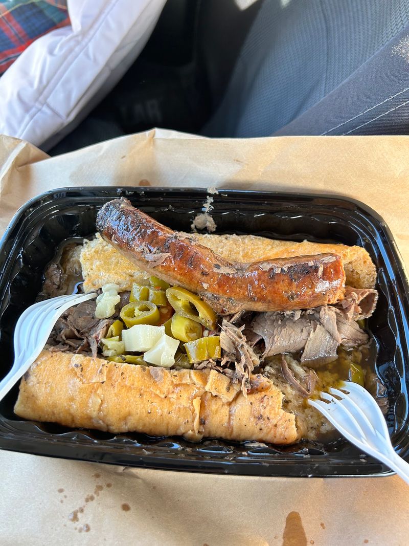 The Combo Sandwich - Sausage Meets Beef in One Epic Order The Combo Sandwich - Sausage Meets Beef in One Epic Order